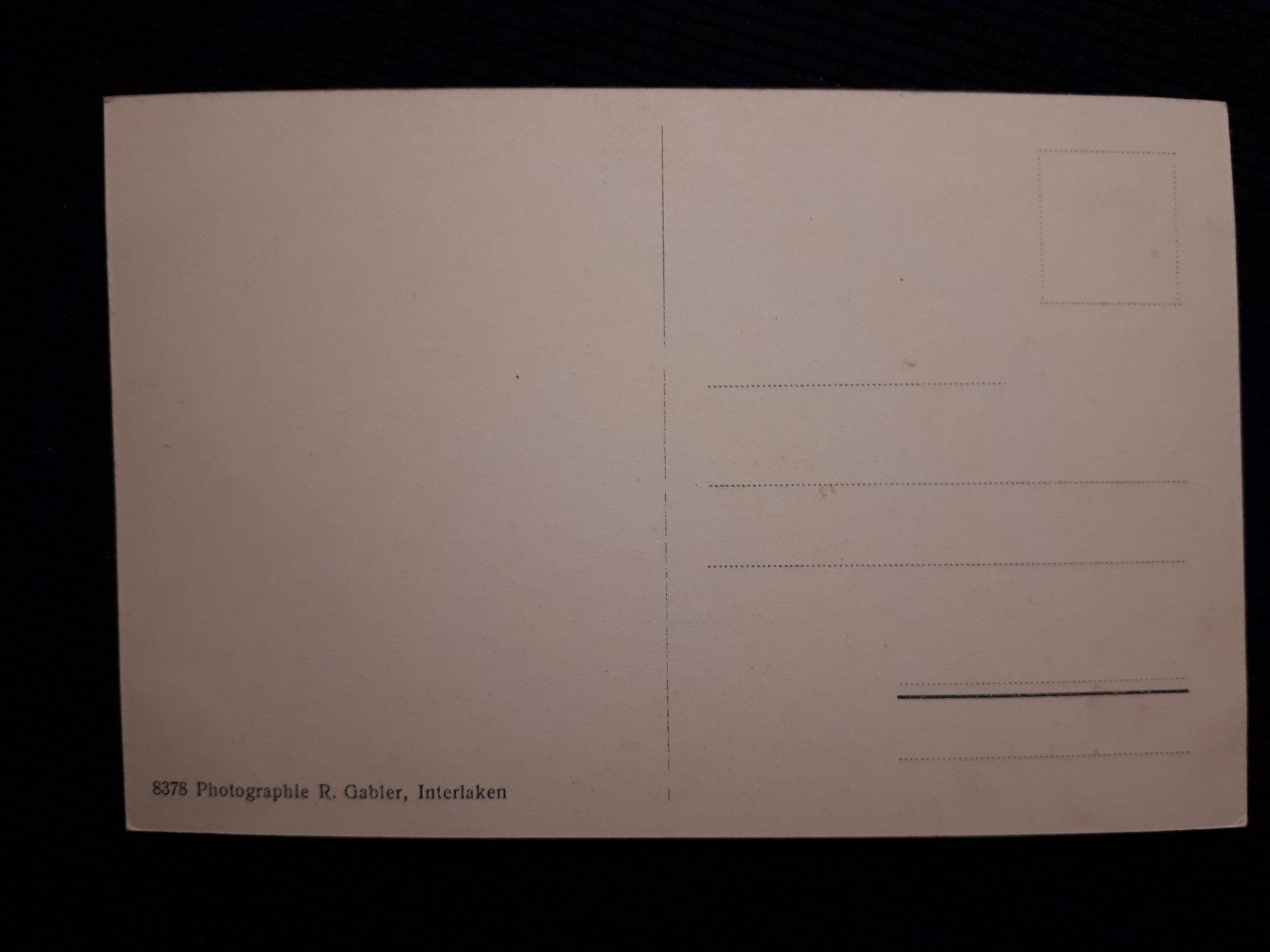 Cartes postales: INTERLAKEN - ANIMIERT – D'occasion à Ponto Valentino par giorgia06 1