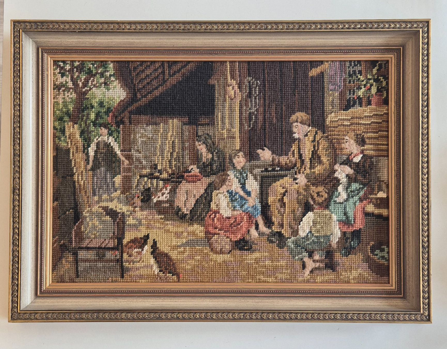 Foto & Immagini: Handgesticktes Gobelin Bild – Usato da Eglisau venduto da AtelierSu