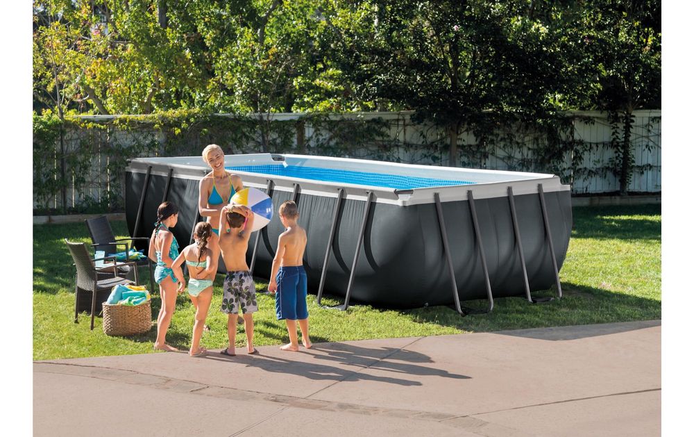Intex Schwimmbad: INTEX Stahlrohrpool Ultra XTR (274 cm x 549 cm x 132 cm) – Gebraucht aus Hochdorf von Danlindi