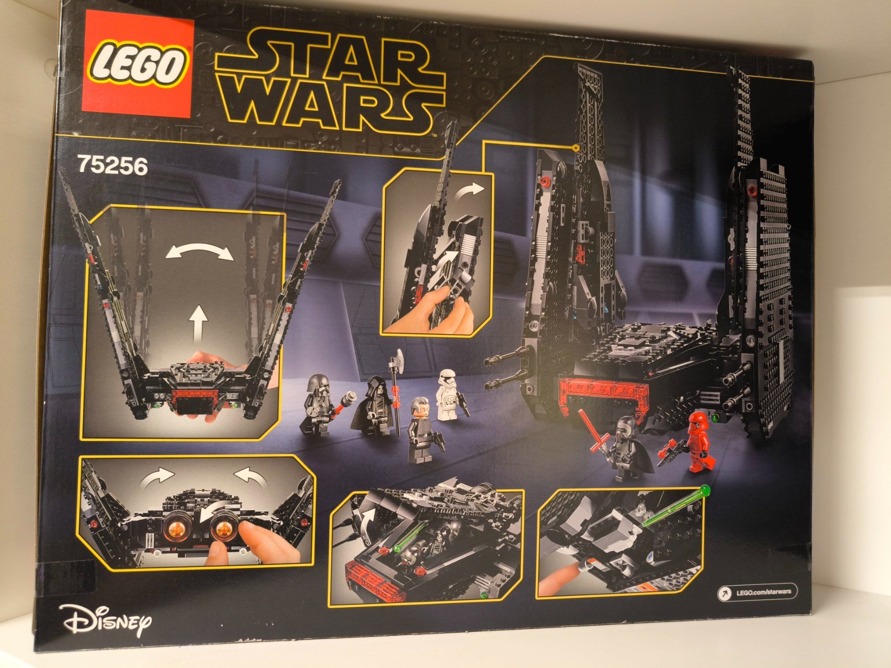 Lego Kit di costruzioni: Lego Star Wars - Kylo Ren Shuttle 75256 – Nuovo e nell'imballaggio originale da Dulliken venduto da Sefty 1