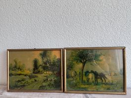 Inconnu, Deux scènes aux champs
