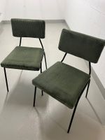 Westwing MATS Stühle 2er-Set – Cord Olivgrün – wie neu!