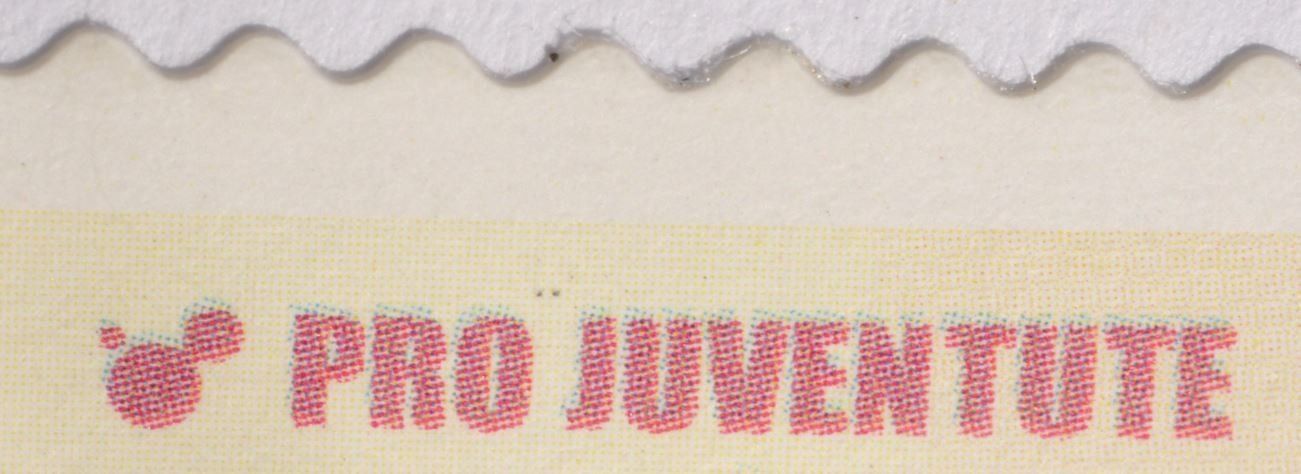 Tutti i francobolli: Abart Pro Juventute PJ 2012 mit Druckverschiebung – Usato da Worb venduto da Buespy