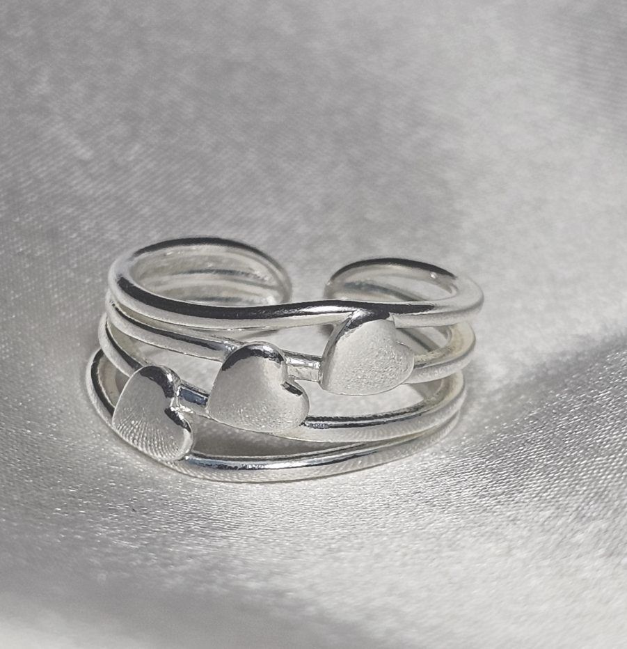 Bagues: Offener Ring 925 versilbert – Neuf (Voir description) à Grenchen par maretop 2