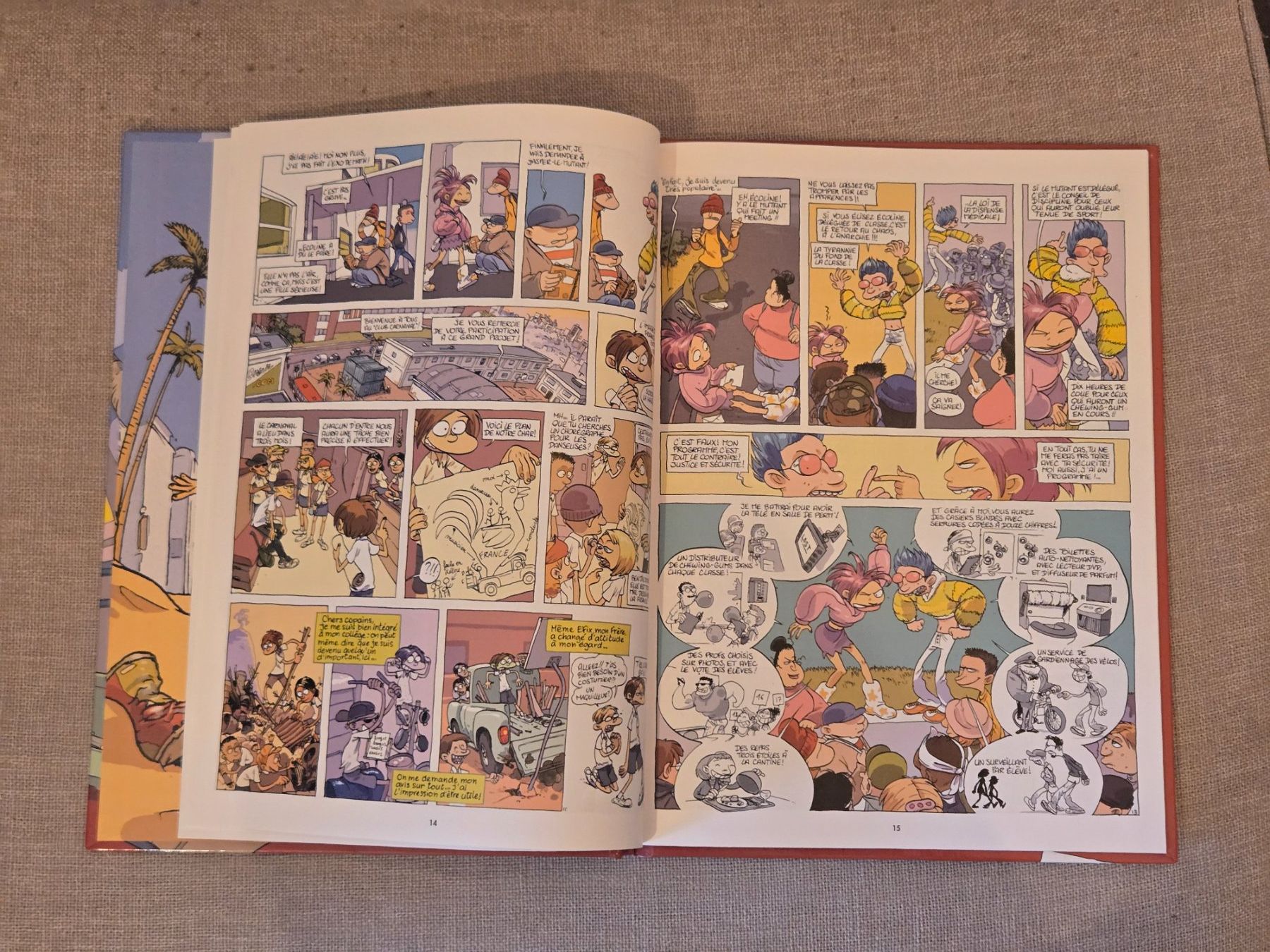 Comics: Zap collège N°4 - Viva grésil - EO – Gebraucht aus Crémines von Blakedrake 4