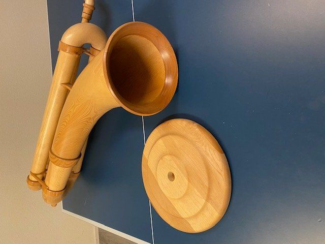 Strumenti musicali: Alphorn resp. Alpensax – Nuovo (secondo la descrizione) da Pfeffikon LU venduto da Appo 1