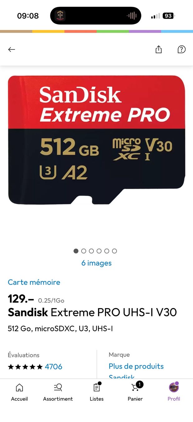 DJI Modellismo RC: DJI Mini 4 Pro Fly More Combo + microSD 512 Go Comme neuf – Nuovo (secondo la descrizione) da Prez-vers-Siviriez venduto da MeNeTXIV 4