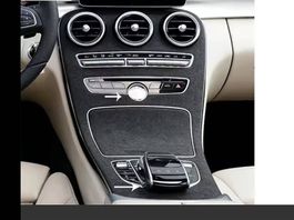 Wildleder w205 Mittelkonsole neu