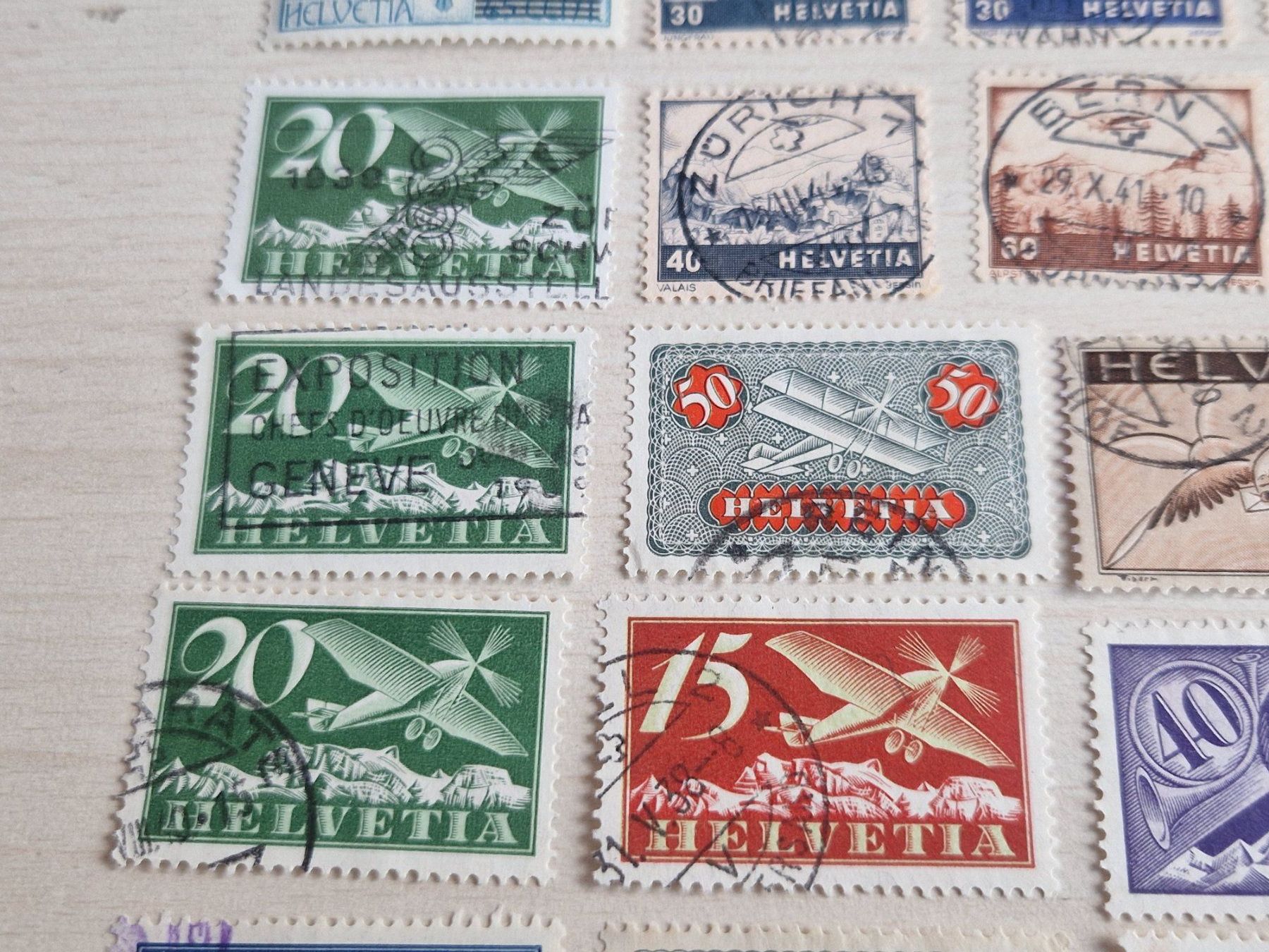 Alle Briefmarken: Ansammlung Flugpost, nicht bestimmt, ab 1.- – Gebraucht aus Burgdorf von Glossy01 3