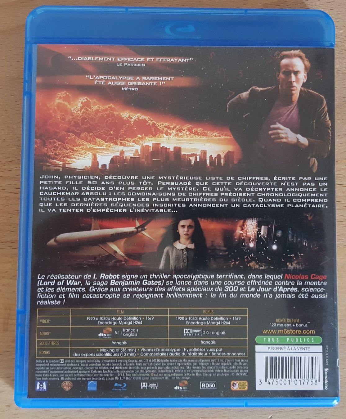 Tutti i DVDs: Prédictions - FR – Usato da Orges venduto da MicBon 1