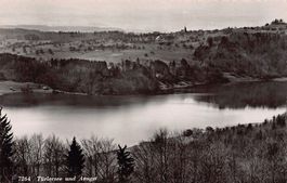 Türlersee und Aeugst, gelaufen 1948
