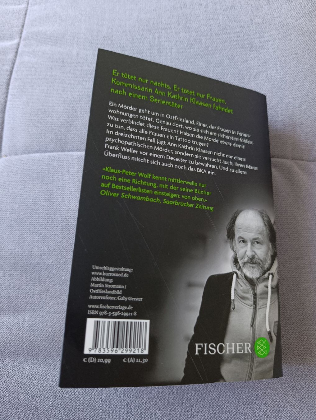 Libri: Klaus-Peter Wolf Ostfriesennacht – Usato da Bellach venduto da TORA4 1