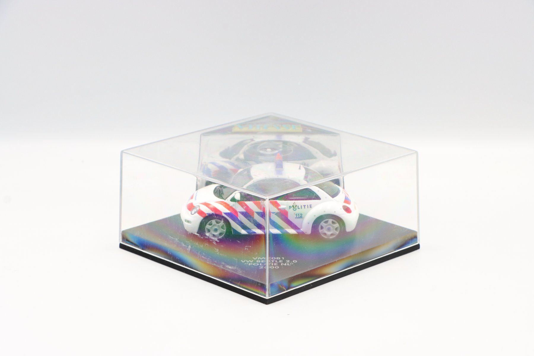 Volkswagen Modellini d'auto: VW Beetle 2.0 Polizei NL 2000 1:43 Vitesse – Nuovo (secondo la descrizione) da Bühl b.Aarberg venduto da modelldiecast 1