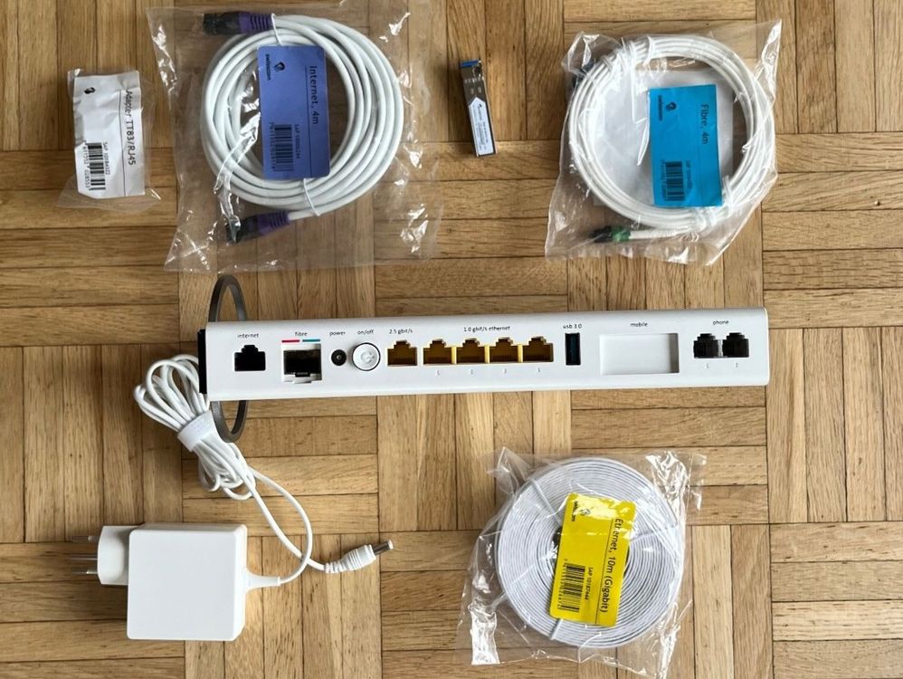 Swisscom Internet Box 3, Komplett. Nur kurz in Betrieb (Gebraucht) in ...
