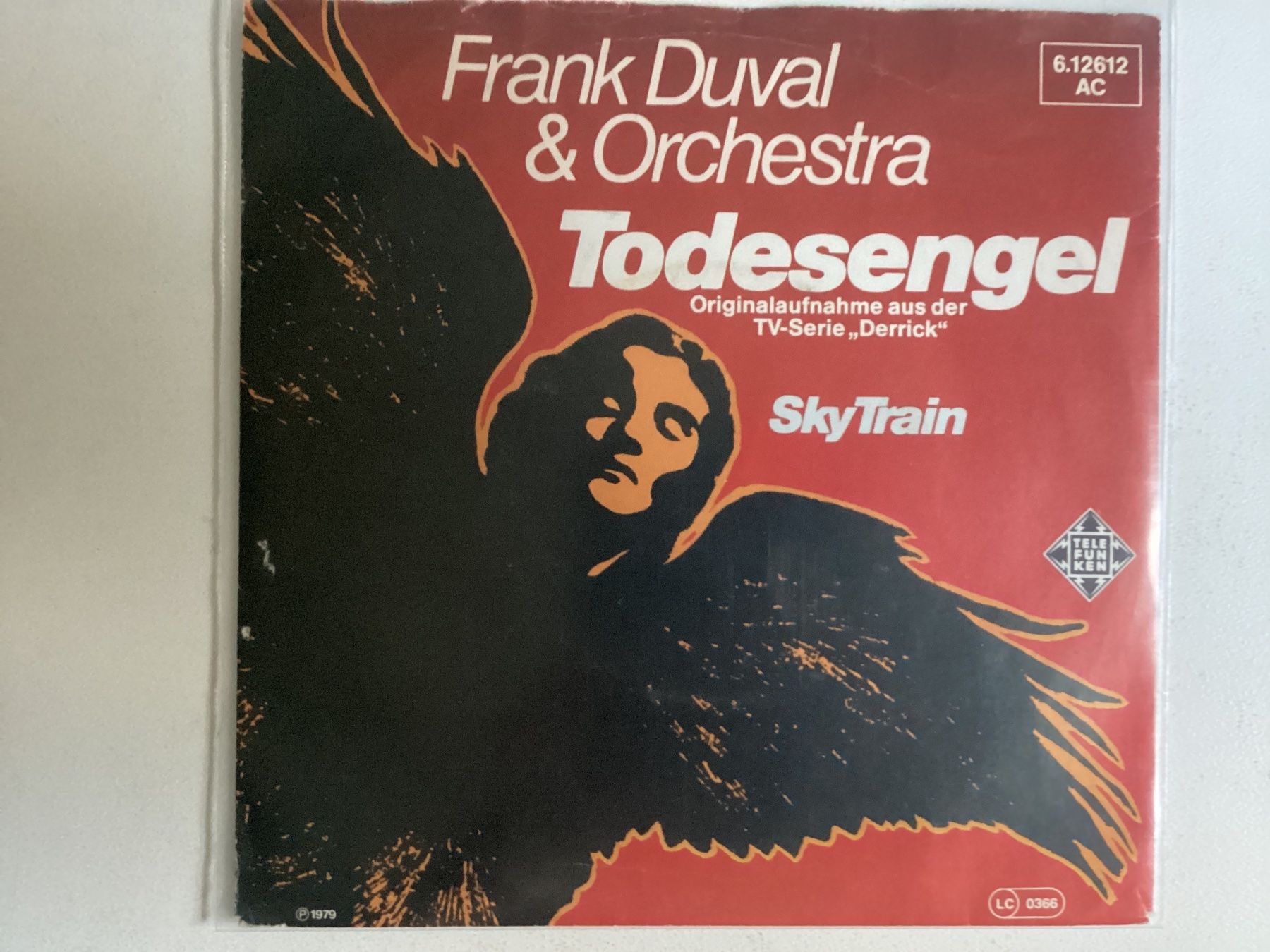 Schallplatten: Frank Duval Single - Todesengel/ Sky Train – Gebraucht aus Gutenswil von Hamzian