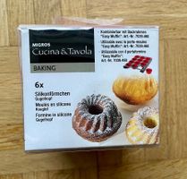 6 Silikonförmchen Guggelhopf