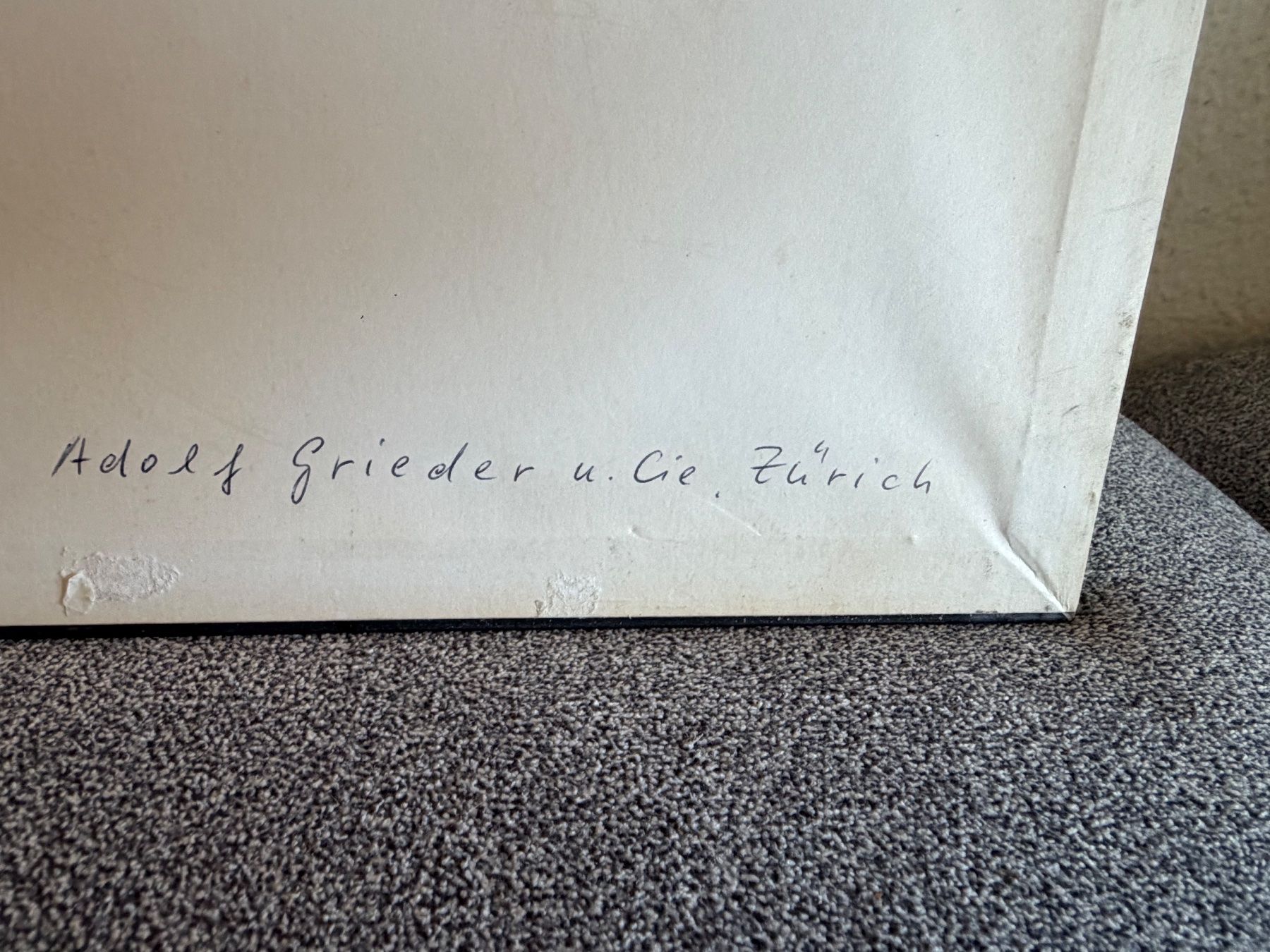 Dipinti: Dekoratives Vintage Seidenbild – Usato da Basel venduto da PAUL_ART 8