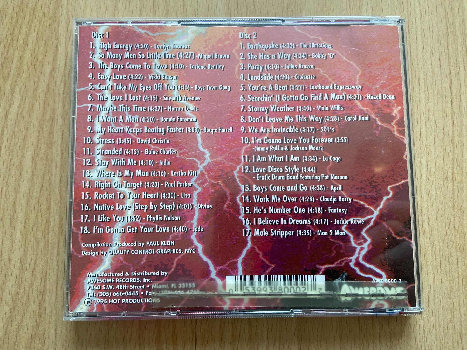 CDs: Compilation 80er High Energy Hits 2CD-Set – Gebraucht aus Wabern von fingersinfactories 1