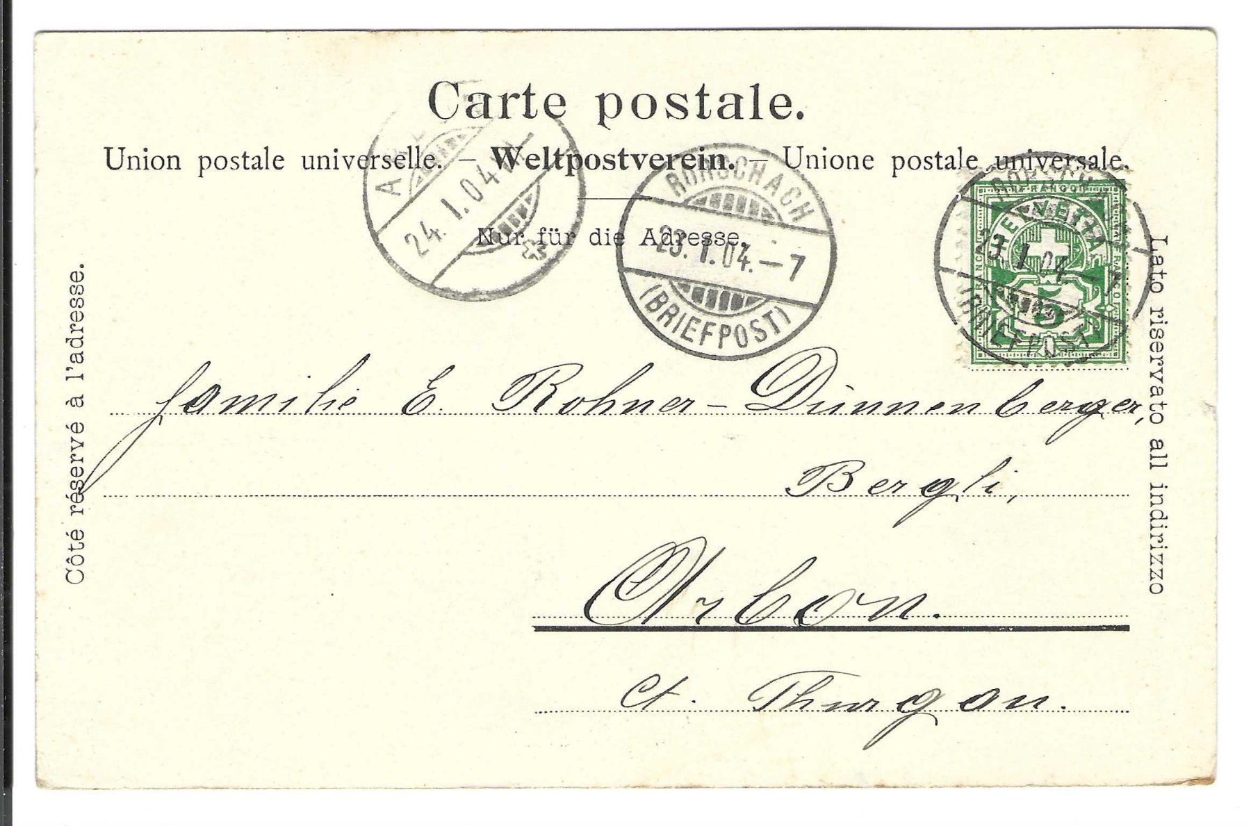 Cartoline postali: Adelboden – Usato da Wildhaus venduto da Brunphil 1