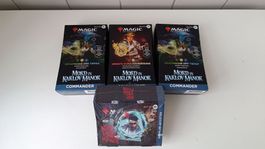 Magic Mord in Karlov Manor 3x Commander 1x Sammler Display