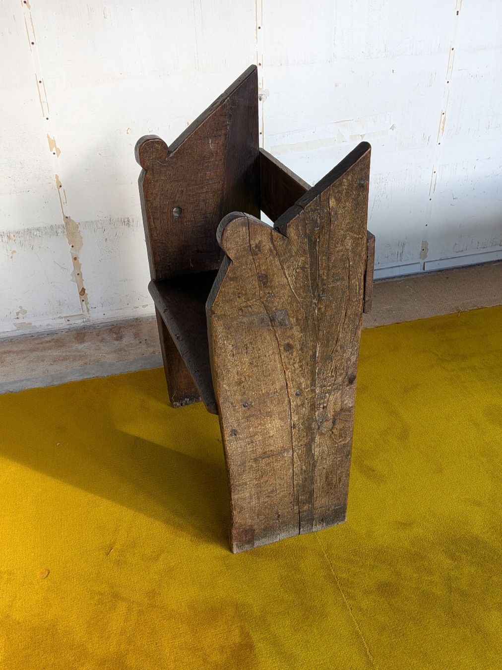 Chaises: Antiker Brettstuhl – D'occasion à Berikon par tim_h2pn 5