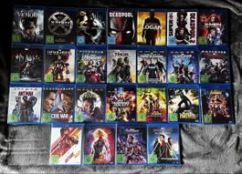 Marvel-Blu-ray-Sammlung | 31 Marvel-Filme