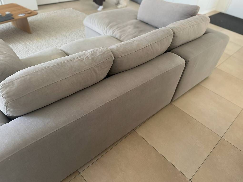 Divani: Gratis: made.com Ecksofa / Couch (Daunen, Leinen) – Usato da Zürich venduto da liz_2nnh 2