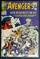 AVENGERS 14 OGOR & KALLUSIANS 1ST APP. KIRBY ART MARVEL 1965