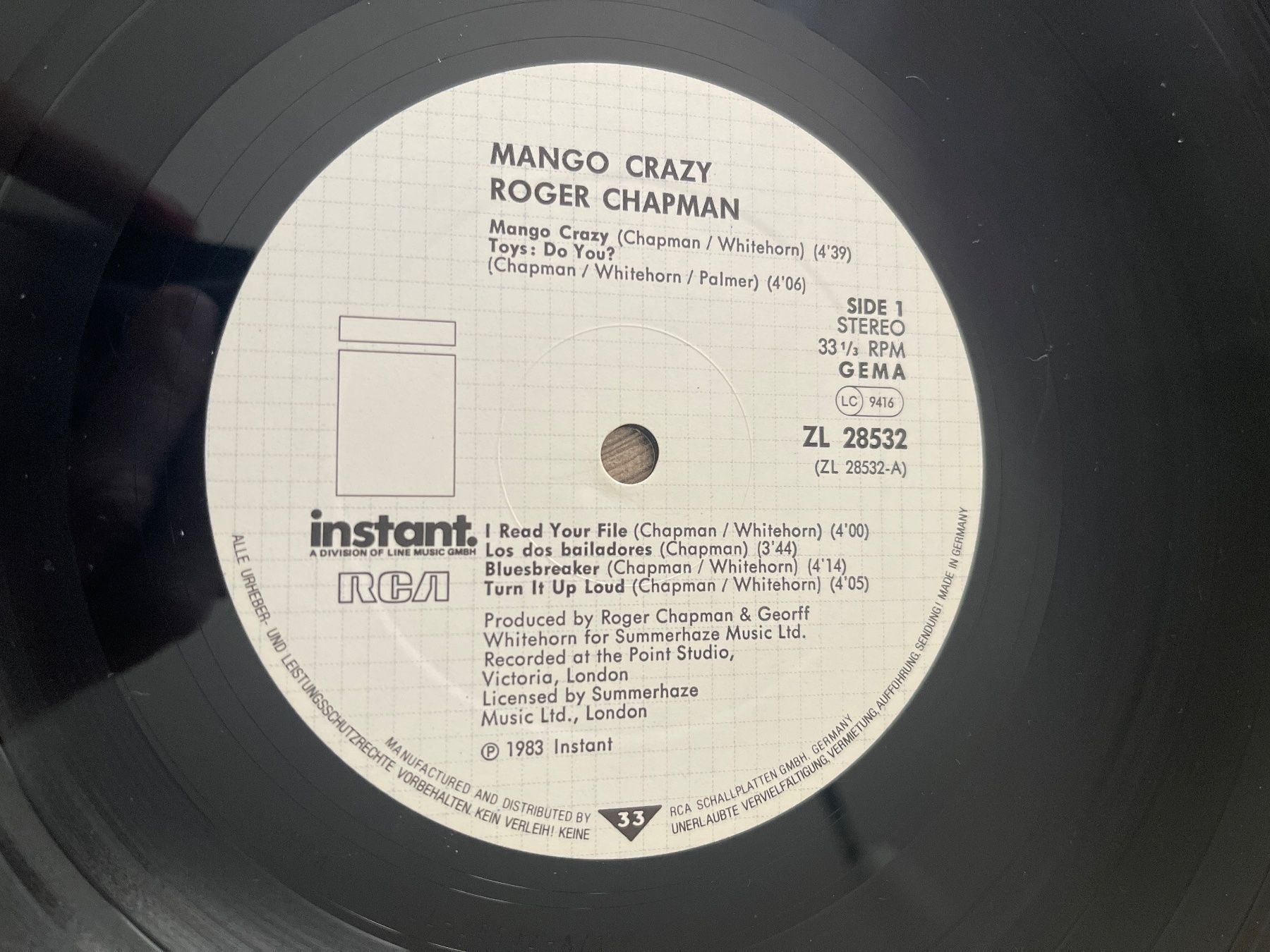 Dischi in vinile: A687/Roger Chapman Mango Crazy – Usato da Frutigen venduto da Philippe_jsp 2