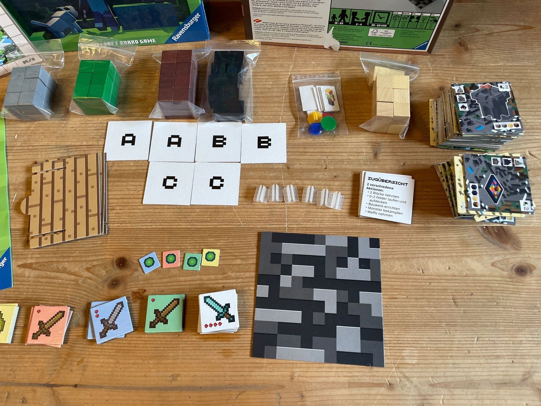 Ravensburger Giochi: MINECRAFT Brettspiel "Builders & Biomes" (Ravensburger 2019) – Usato da Frasnacht venduto da GracyStore 2