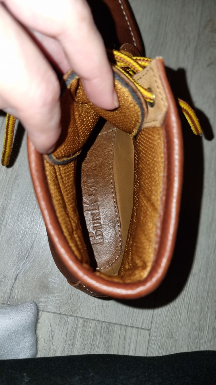 Herrenschuhe: Bunker Boots Braun, Leder, Grösse 45 neuwertig – Neu (gemäss Beschreibung) aus Wigoltingen von Zuckerfee84 3
