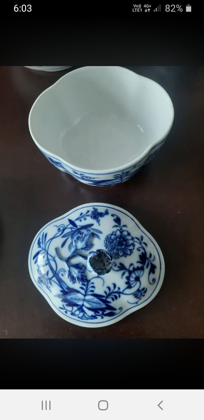 Zuckerdosen: Zuckerdose. MEISSEN. – Neu (gemäss Beschreibung) aus Schattdorf von epp_db95 1