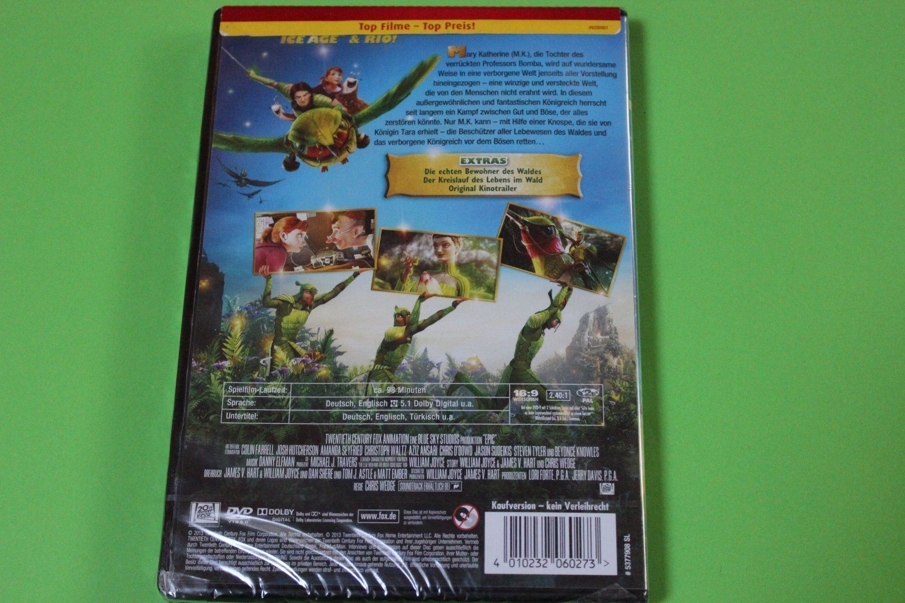 Tutti i DVDs: EPIC DVD NEU+originalverpackt!!!!!!!!!!! – Nuovo e nell'imballaggio originale da Tübach venduto da JamesStone 3