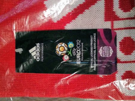 Adidas Coca-Cola Fanschal der EURO 2012 Fussball-EM