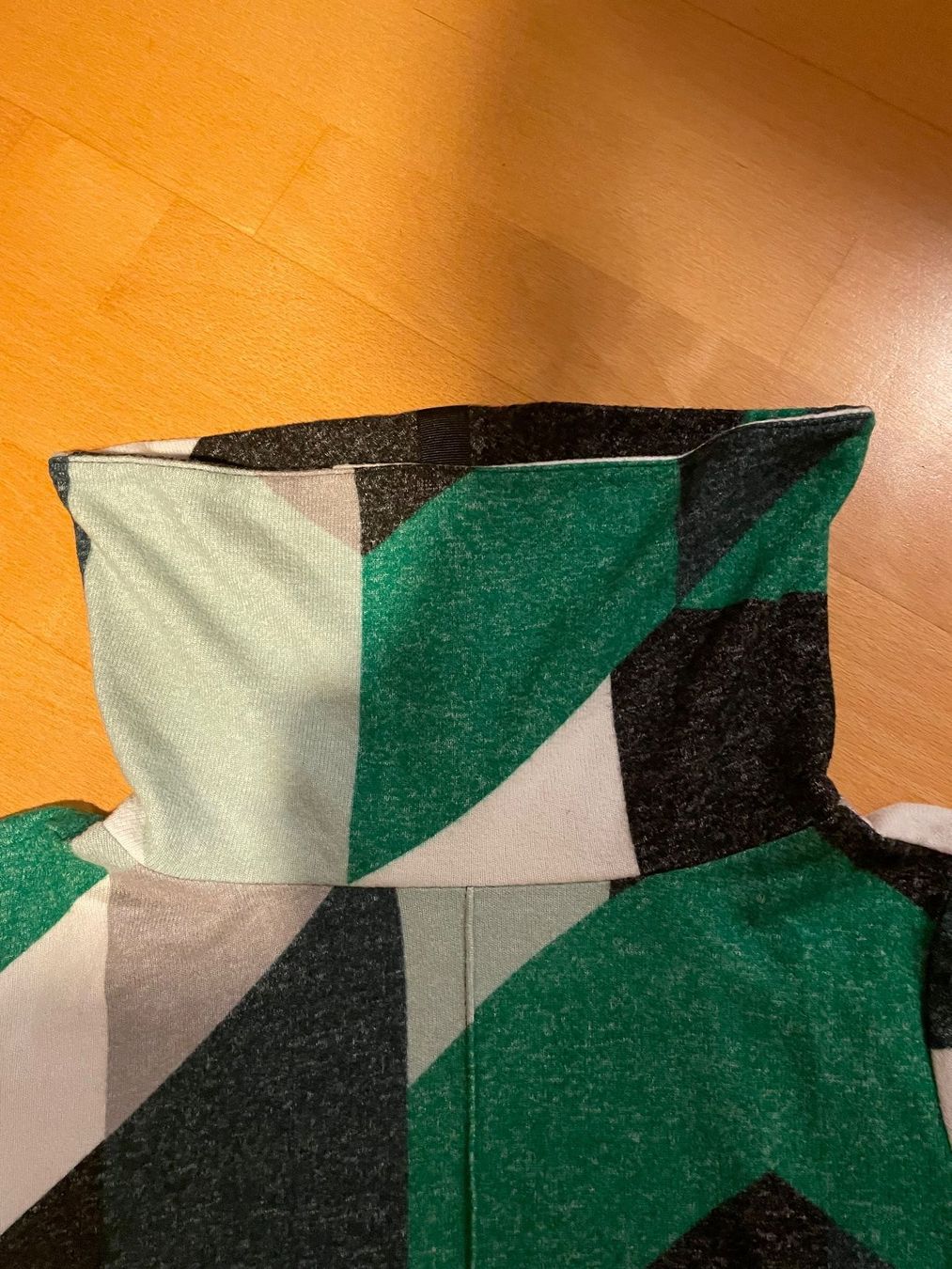 Cecil Maglioni & Felpe: Cecil Rollkragenpullover Gr.S - Grün Graphische Muster – Usato da Hubersdorf venduto da JanasHeartTreasures 3