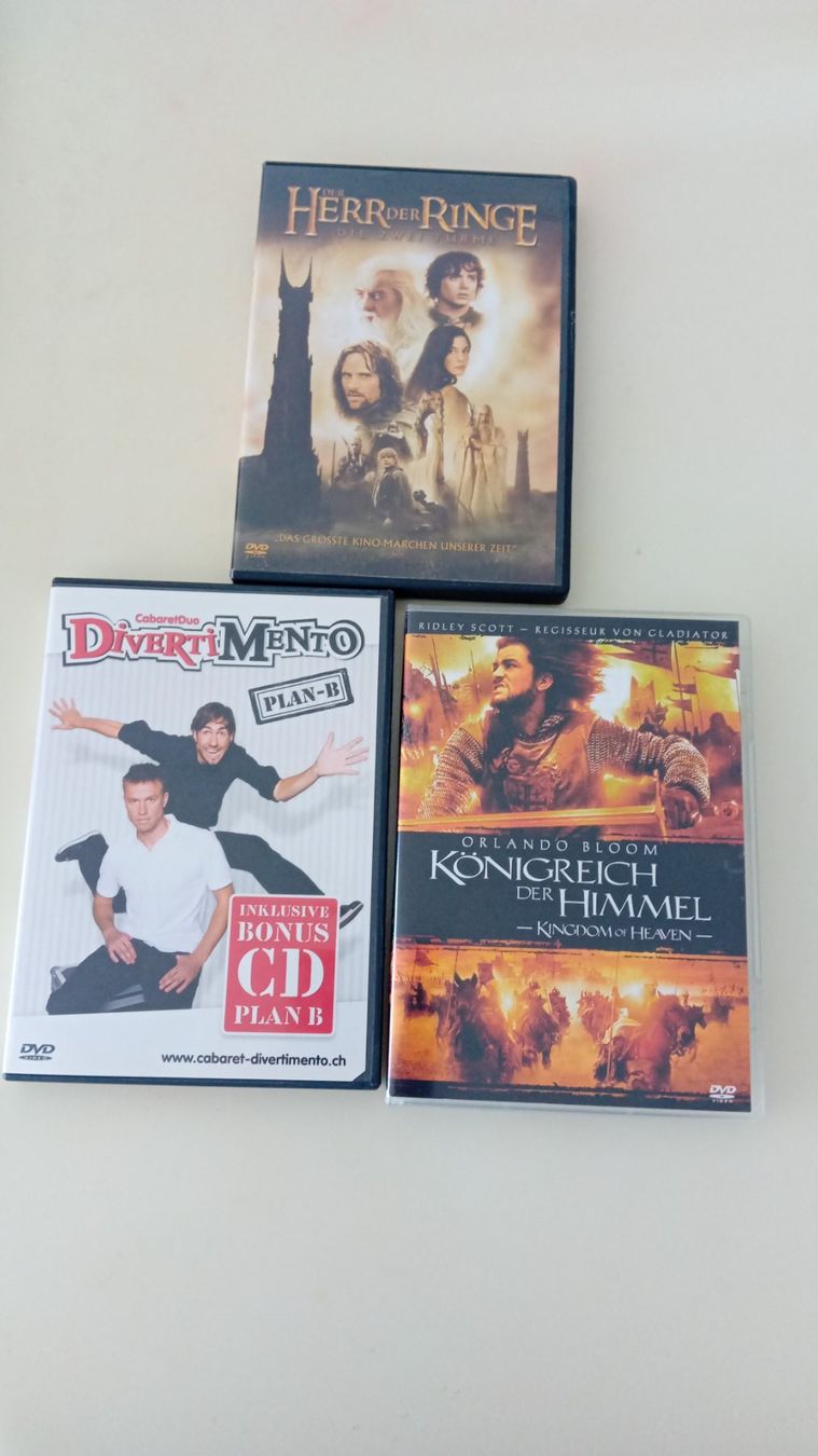 Tutti i DVDs: Verschiedene DvD's – Usato da Walenstadt venduto da Marlen81