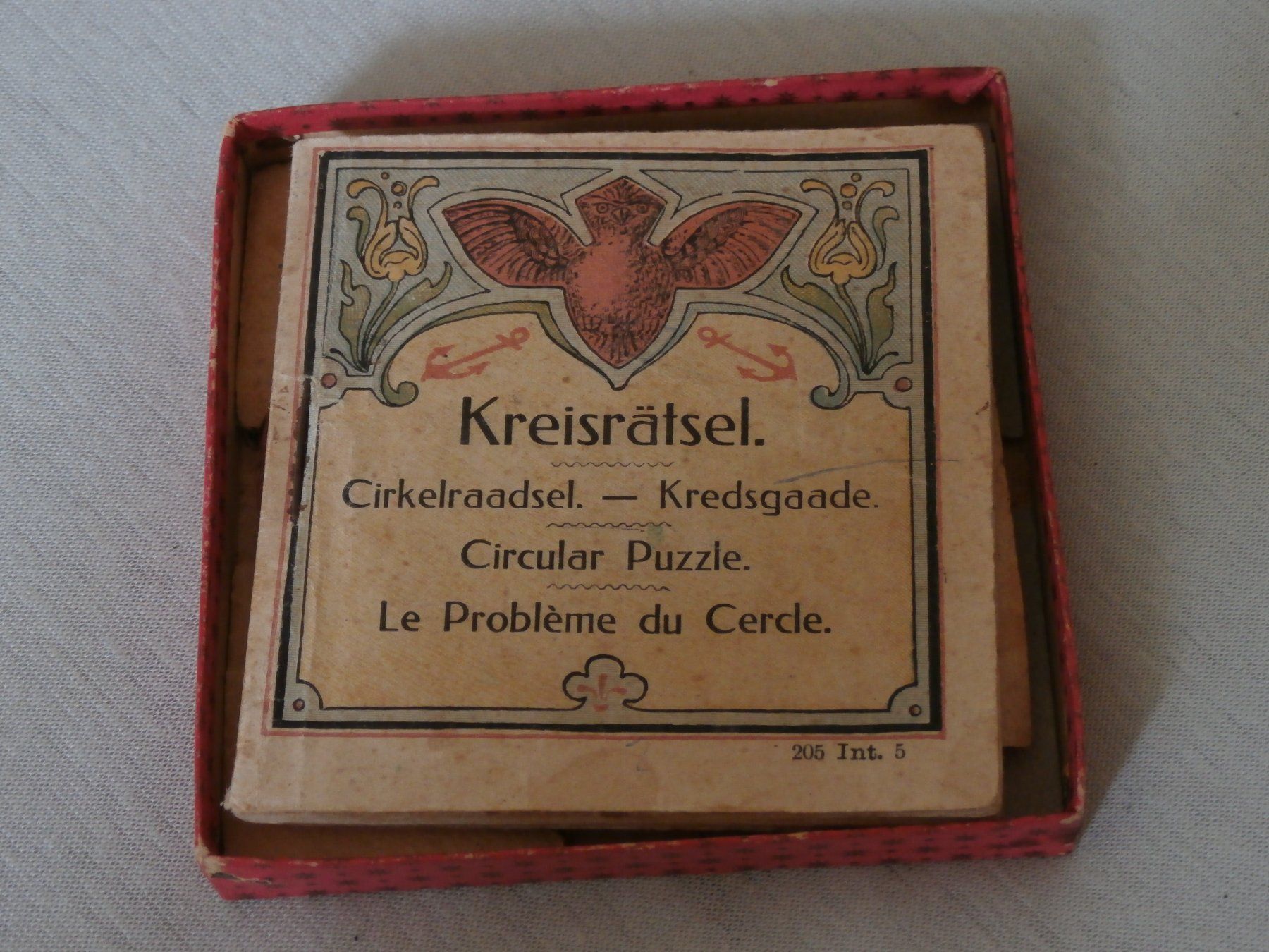 Puzzle: 2 antike Anker Puzzles Geduldspiele – Usato da Zürich venduto da tiburzio 6
