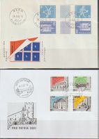 Enveloppes timbres suisses