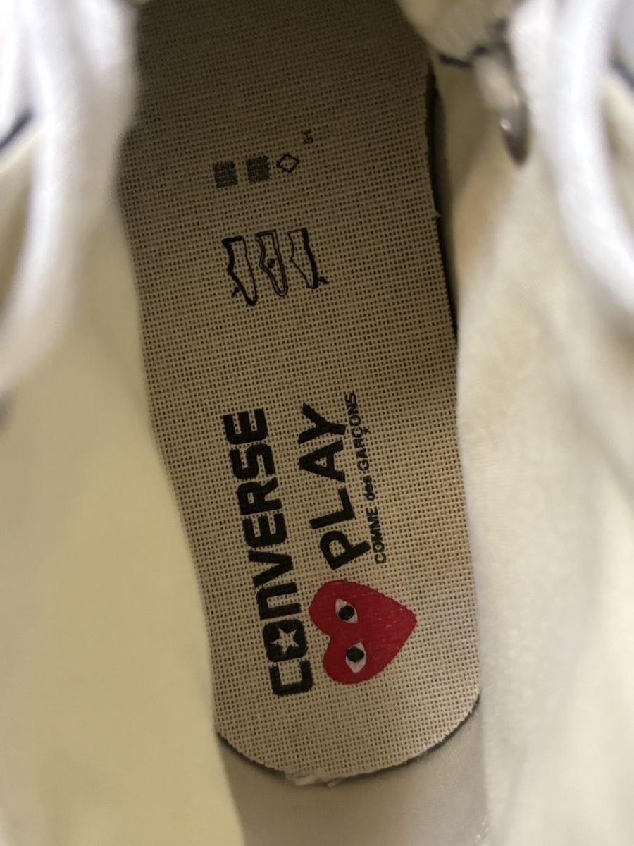 Comme Des Garcons Herrenschuhe: CONVERSE X COMME DES GARÇONS PLAY CHUCK 70 HIGH – Neu (gemäss Beschreibung) aus Neuenegg von celinezwahlen01 4
