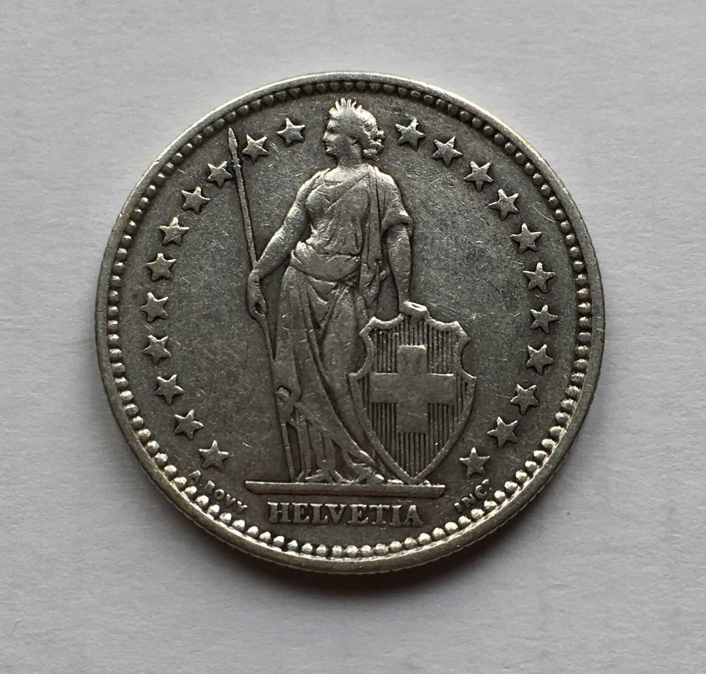 Tutti le monete: 1904 2 Franken -vz – Usato da Kirchberg SG venduto da Zenhad69 1