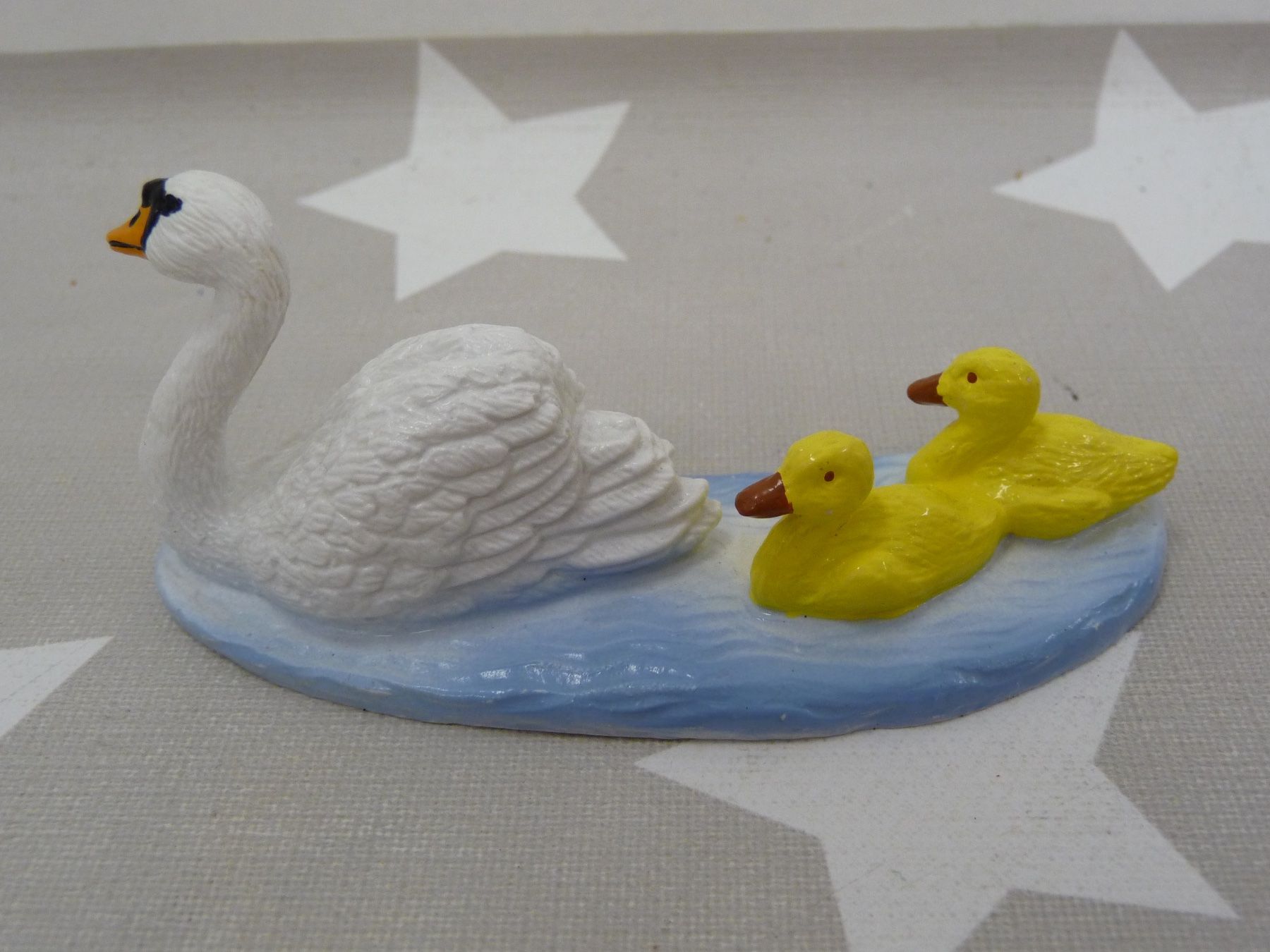 Bullyland Spielzeuge: Höckerschwan Schwan mit Babies von Bully 1987 – Gebraucht aus Rafz von Powacaddy 1