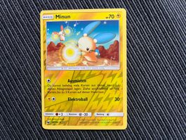 Pokemon Minun Reverse Holo Celestial Storm Near Mint