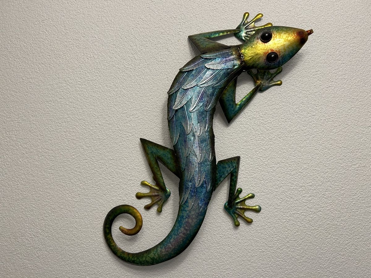 Alle Dekorationen: Wanddeko Gecko Metall – Neu (gemäss Beschreibung) aus Bremgarten AG von nullpunktnull
