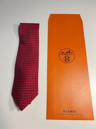 Hermès Muster Krawatte