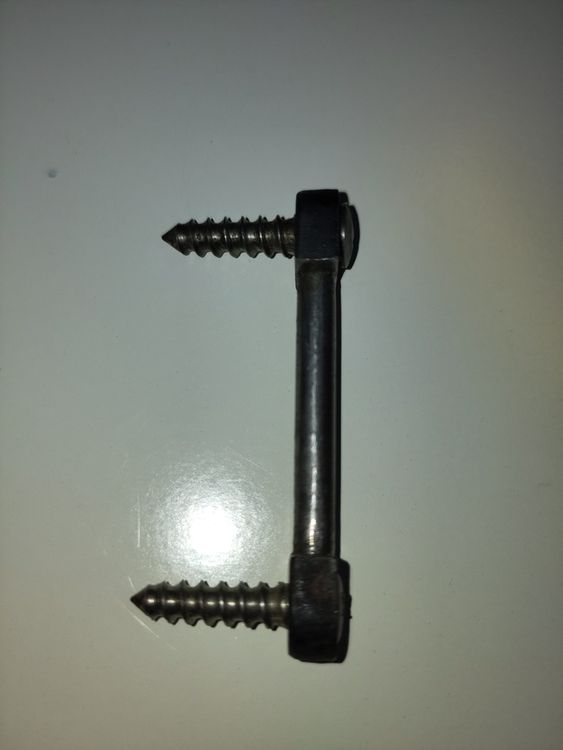 K-TEC Fallrohr-Klammer 2er-Set – Für 7,6x10,2 Cm Rohre. Aus Aluminium, Inkl. Schrauben Zur Befestigung Am Haus. Einfache Montage Mit Akku-Bohrer.