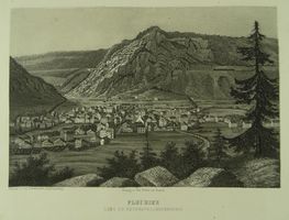 FLEURIER, AQUATINTA 1865