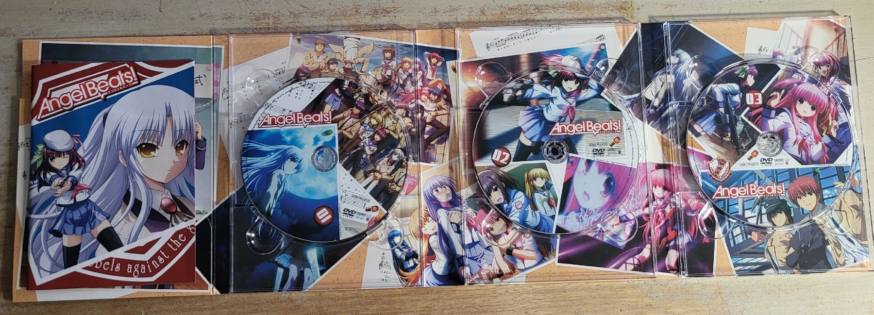 Alle DVDs: DVD Angel Beats! Edition Gold – Gebraucht aus Montet (Glâne) von KOADA 5
