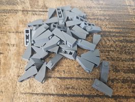lego 4286 lot de 45 pièces Dark Bluish Gray Slope 33 3 x 1