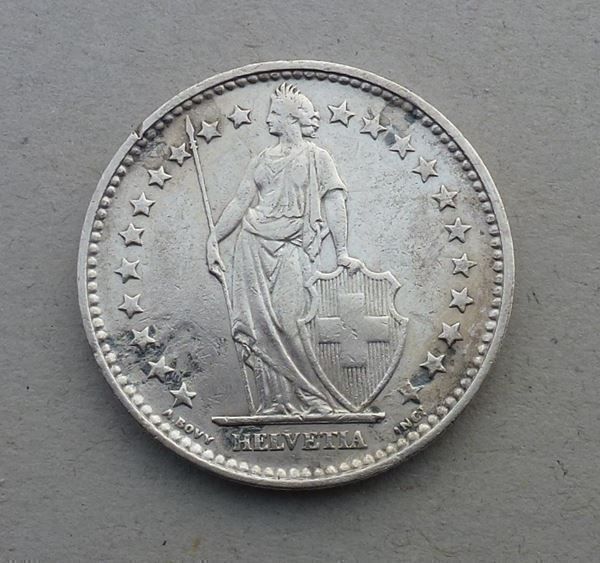 Tutti le monete: ++ 2.- Franken 1875 – Usato da Walkringen venduto da Casablanca777 1