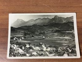 Ansichtskarte vom Dorf Riggisberg Berner Oberland